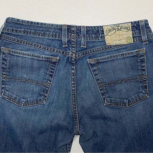 Lucky Brand Women’s Blue Flared Vintage Y2K Wonder Jean Sz 6/28 - Picture 9 of 15